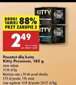 Biedronka Pasztet z królikiem Kitty Excellence oferta