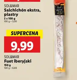 Lidl Kiełbasa fuet Sol&Mar oferta