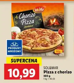 Lidl Pizza chorizo Sol&Mar oferta