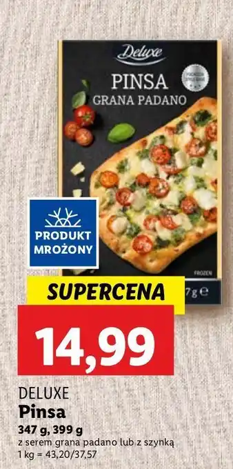 Lidl Pinsa z mozzarellą i rukolą Deluxe (Schwarz) oferta