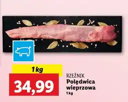 Lidl Polędwica wieprzowa Rzeźnik Codzienna Dostawa oferta