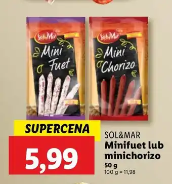 Lidl Minichorizo Sol&Mar oferta