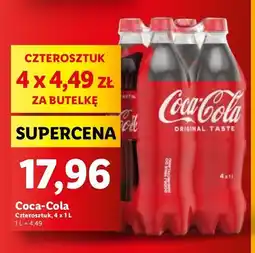 Lidl Napój Coca-Cola oferta