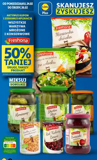 Lidl Mieszanka chińska Freshona oferta