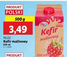 Lidl Kefir malinowy Pilos oferta