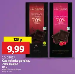 Lidl Czekolada gorzka 70 % J.d.gross oferta