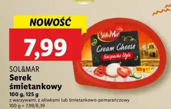 Lidl Serek śmietankowo-pomarańczowy Sol&Mar oferta