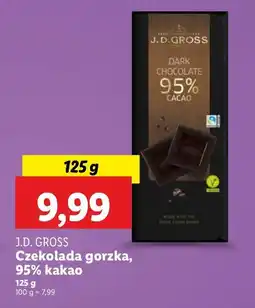 Lidl Czekolada ciemna 95% J.d.gross oferta