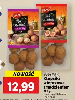 Lidl Klopsiki wieprzowe z nadzieniem salsą oferta