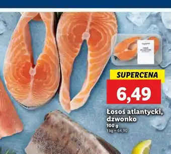 Lidl Łosoś atlantycki dzwonko Targ Rybny Lidla oferta