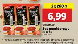 Lidl Sos pomidorowy na bazie smażonych pomidorów Sol&Mar oferta