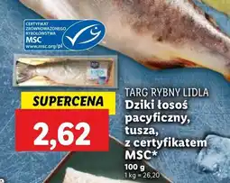 Lidl Łosoś pacyficzny tusza Targ Rybny Lidla oferta