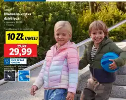 Lidl Kurtka dziecięca pikowana 98-128 Lupilu oferta