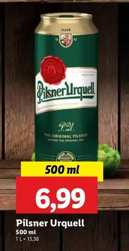 Lidl Piwo Pilsner Urquell oferta