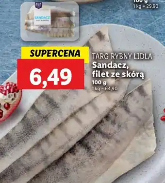 Lidl Sandacz filet Targ Rybny Lidla oferta