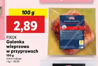 Lidl Golonka wieprzowa w przyprawach Pikok oferta