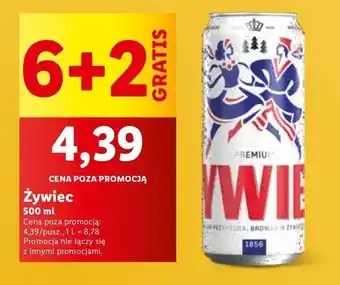 Lidl Piwo Żywiec Jasne Pełne oferta