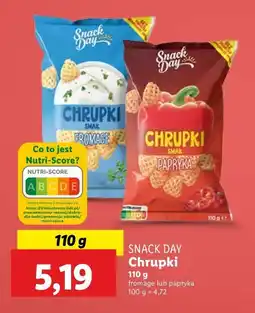 Lidl Chrupki paprykowe Snack Day oferta