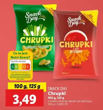 Lidl Chrupki ketchupowe Snack Day oferta