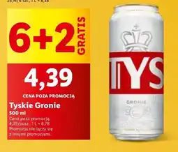 Lidl Piwo Tyskie Gronie oferta