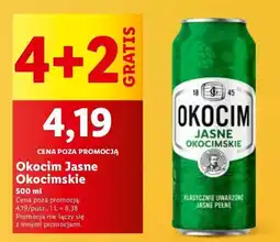 Lidl Piwo Okocim Jasne Okocimskie oferta