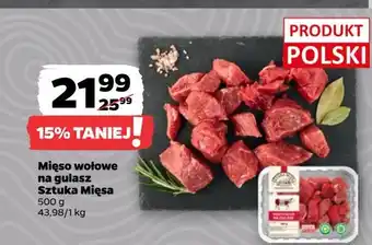 Netto Mięso wołowe na gulasz Sztuka Mięsa Netto oferta