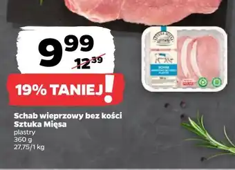 Netto Schab wieprzowy plastry Sztuka Mięsa Netto oferta