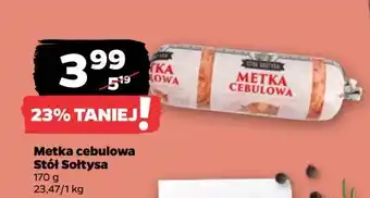 Netto Metka cebulowa Stół Sołtysa oferta