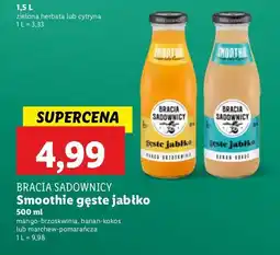 Lidl Napój smoothie marchewka-pomarańcza Bracia Sadownicy oferta