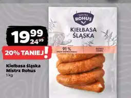 Netto Kiełbasa śląska Mistrz Rohus oferta