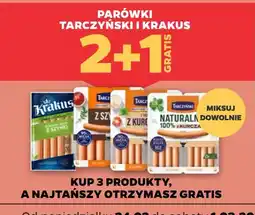 Netto Parówki z kurczaka Tarczyński Naturalnie oferta