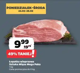 Netto Łopatka wieprzowa oferta