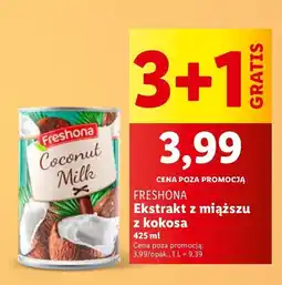 Lidl Mleczko kokosowe Freshona oferta