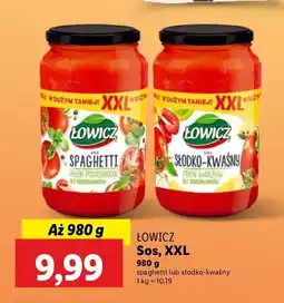 Lidl Sos słodko-kwaśny Łowicz oferta