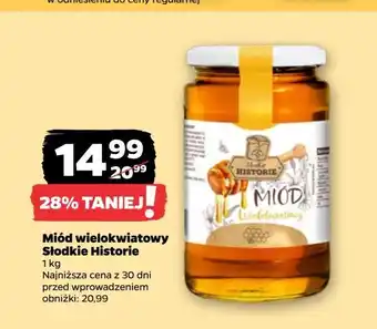 Netto Miód wielokwiatowy Słodkie Historie oferta