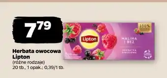 Netto Herbata malina i bez Lipton oferta