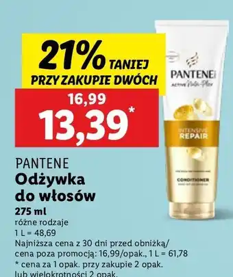 Lidl Balsam do włosów Pantene Pro-V Repair oferta