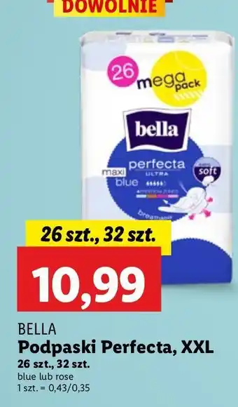 Lidl Podpaski Bella Perfecta Ultra Rose oferta