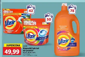 Lidl Płyn do prania kolorów Vizir oferta