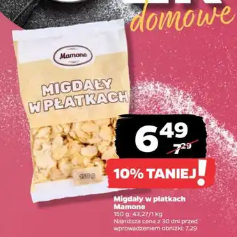 Netto Migdały w płatkach Mamone oferta