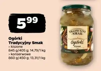 Netto Ogórki konserwowe Tradycyjny Smak oferta