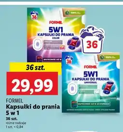 Lidl Tabletki do prania color Formil oferta