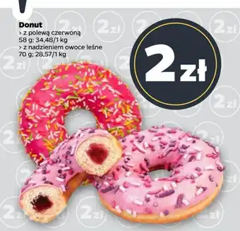 Netto Donut z nadzieniem owoce leśne oferta