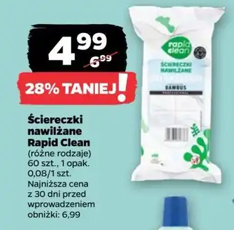 Netto Ściereczki do łazienki bambus Rapid Clean oferta