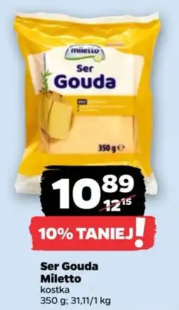 Netto Ser gouda Miletto oferta