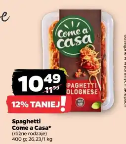 Netto Spaghetti bolognese Come A Casa oferta