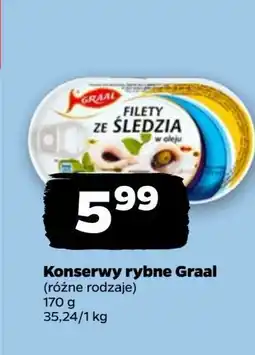 Netto Filety ze śledzia w oleju Graal oferta