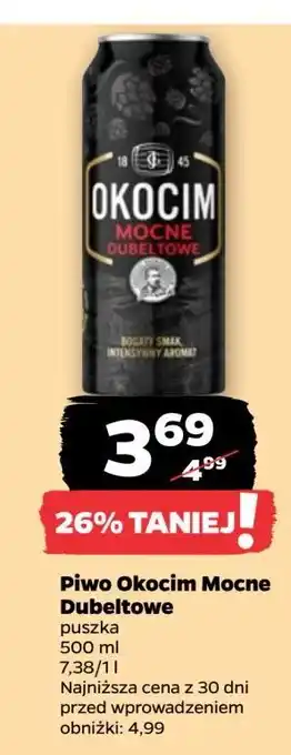 Netto Piwo Okocim Mocne Dubeltowe oferta