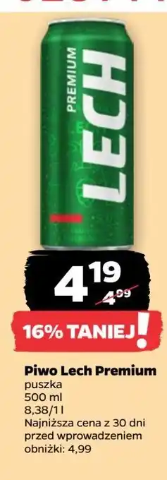 Netto Piwo Lech Premium oferta