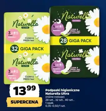 Netto Podpaski night Naturella Ultra oferta